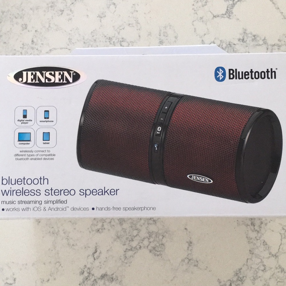 Unopened Jensen Bluetooth speaker